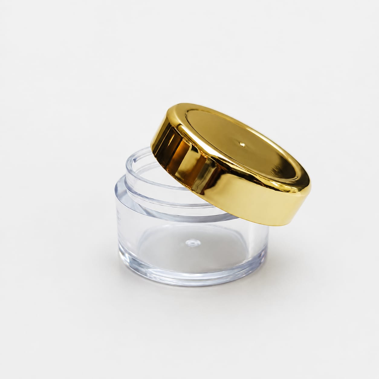 15GRM SAN JAR T/P   WITH INNER PLUG AND SAN  GOLD METALIZING CAP 